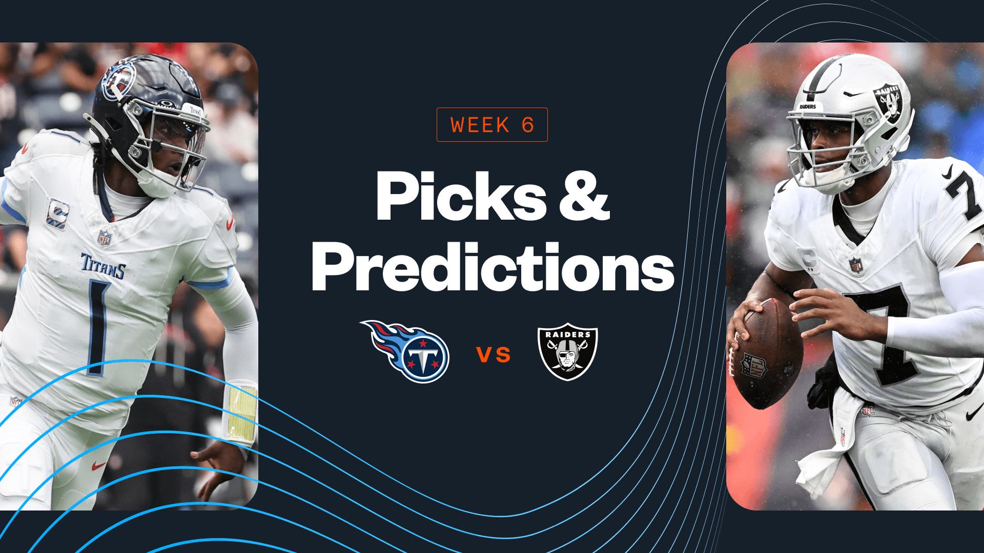 How To Bet - Titans vs Raiders Predictions, Picks & Best Bets for Today's NFL Week 6 Game