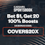 Get 20 100% profit boosts with Caesars Sportsbook promo code COVERS20X for Knicks vs Bucks on NBC. Bet $1, get up to $50,000 in boosts.