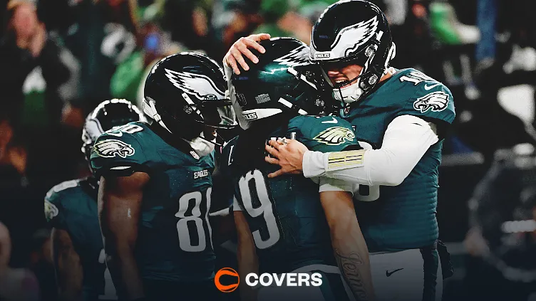 Eagles vs Commanders Prediction, Picks & Odds. Philadelphia Eagles quarterback Tanner McKee NFL
