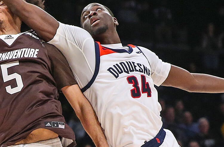 Foussenyi Drame Duquesne Dukes college basketball