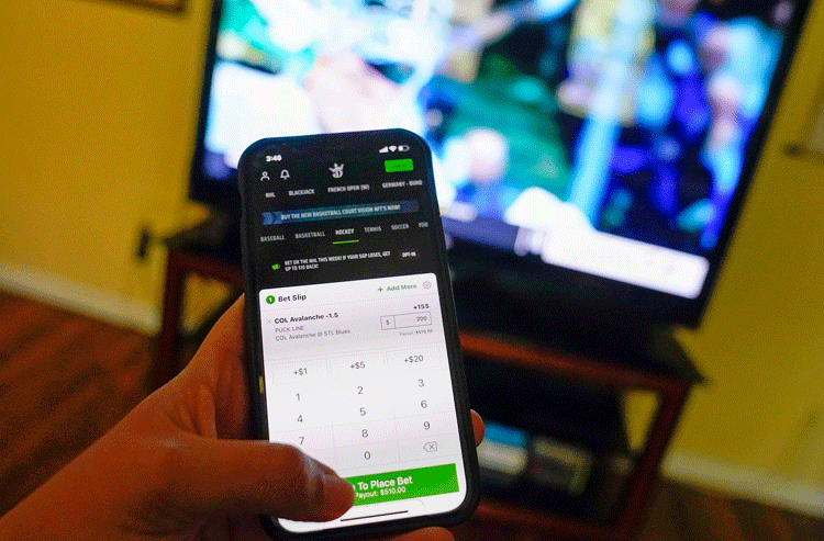 A mobile betting app