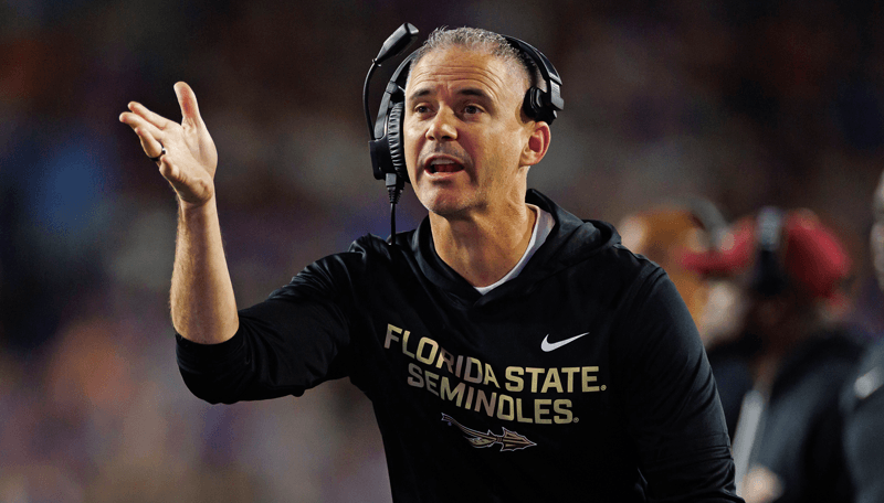 Mike Norvell Florida State Seminoles NCAA College Football