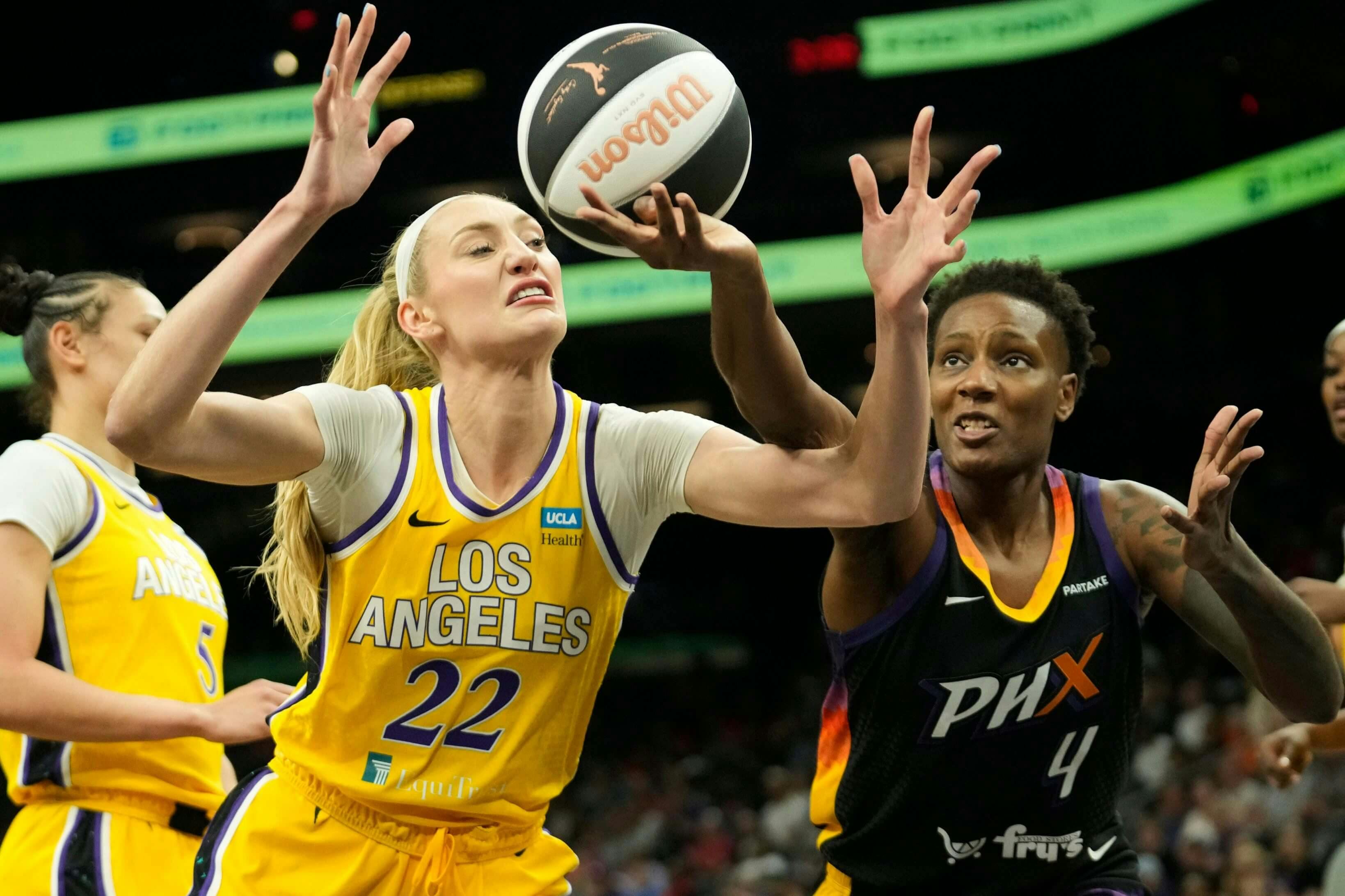 Los Angeles Sparks WNBA Cameron Brink