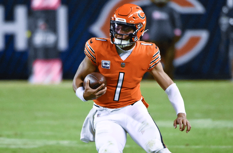 Mac Jones player props odds, tips and betting trends for Week 7, Patriots  vs. Bears