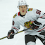Chicago Blackhawks center Connor Bedard (98) skates in the third period against the Ottawa Senators at the Canadian Tire Centre.