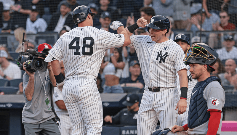 Paul Goldschmidt Ben Rice New York Yankees MLB
