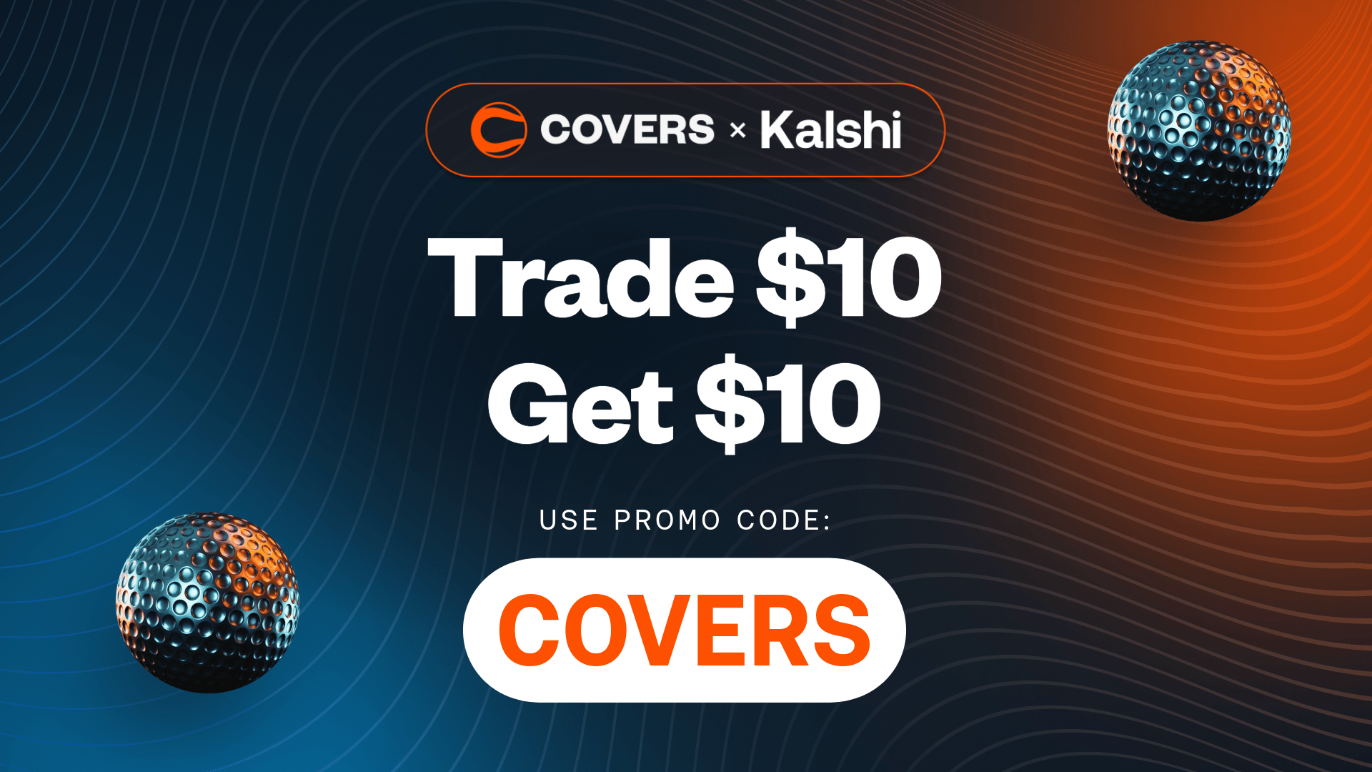 Get A $10 Bonus On A $10 Trade With Our Kalshi Promo Code.