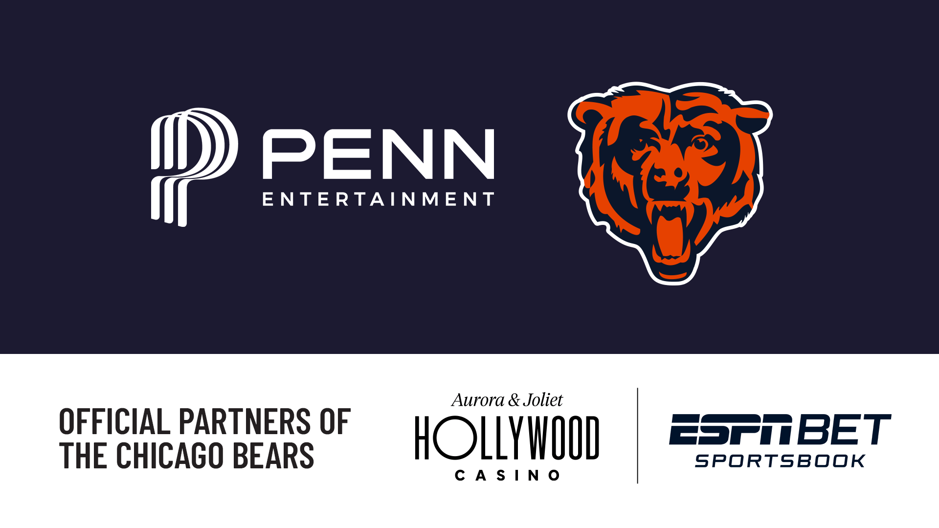 How To Bet - PENN Entertainment, Chicago Bears Sign Multi-Year Partnership