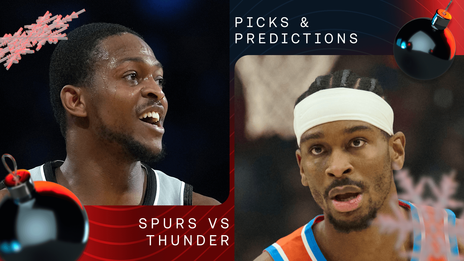 Spurs vs Thunder Prediction, Picks & Odds for Christmas Day Game