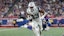 Dallas Cowboys running back Rico Dowdle (23) runs for a touchdown against New York Giants linebacker Micah McFadden (41)