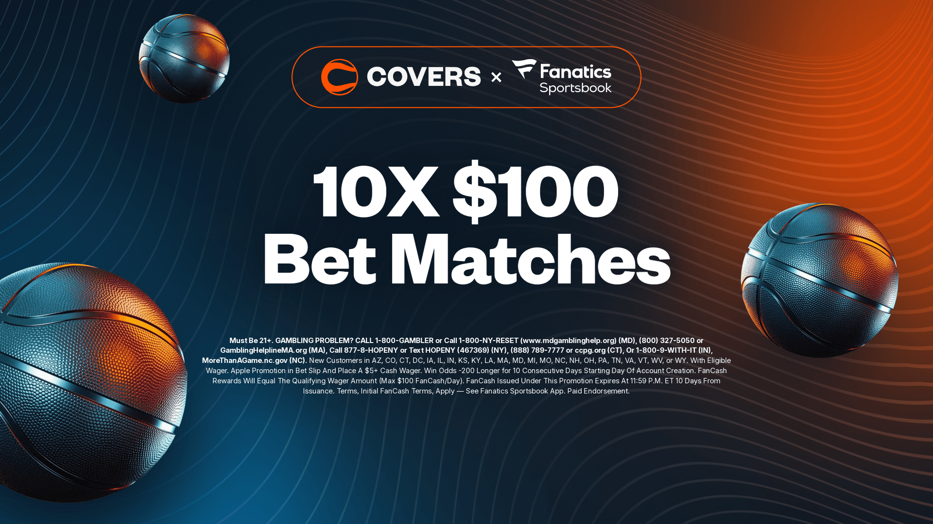 How To Bet - Fanatics Sportsbook Promo: Get 10X $100 Bet Matches for Spurs vs Thunder Game 7