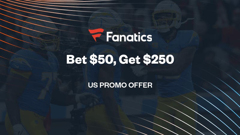 Fanatics Sportsbook Promo for Chargers vs Raiders