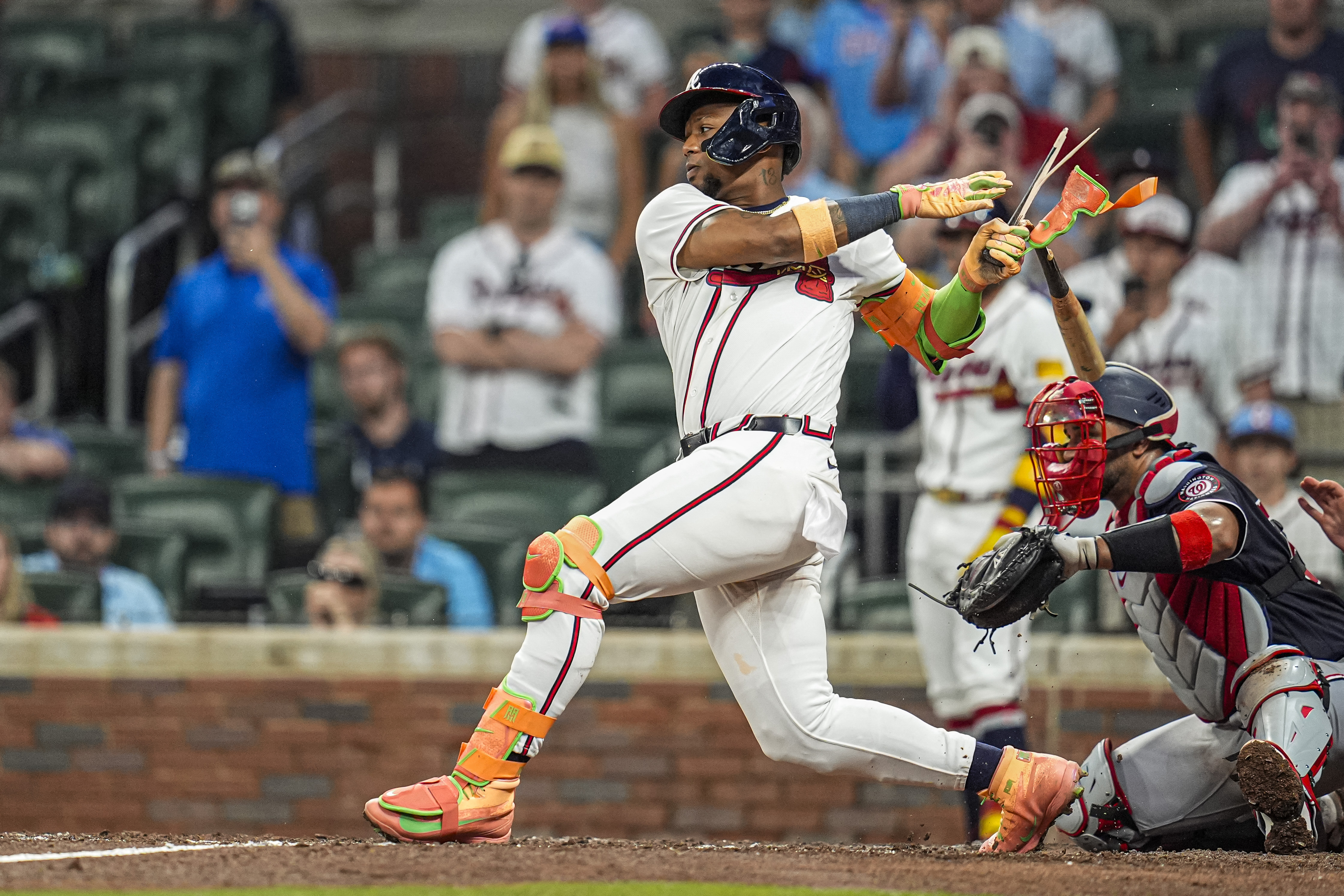 Ronald Acuna Jr. of the Atlanta Braves MLB