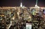 New York City skyline.