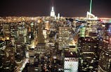 New York City skyline.