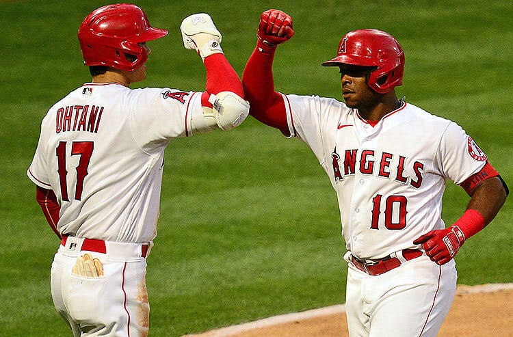 Shohei Ohtani Justin Upton Los Angeles Angels MLB