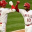 Shohei Ohtani Justin Upton Los Angeles Angels MLB