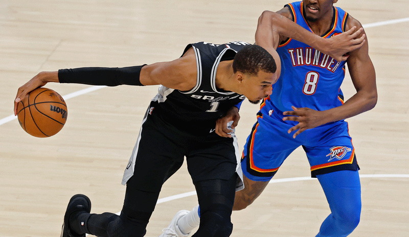 NBA Championship Odds 2026: Spurs Topple Thunder in Game 1 of WCF, Odds Tighten Considerably