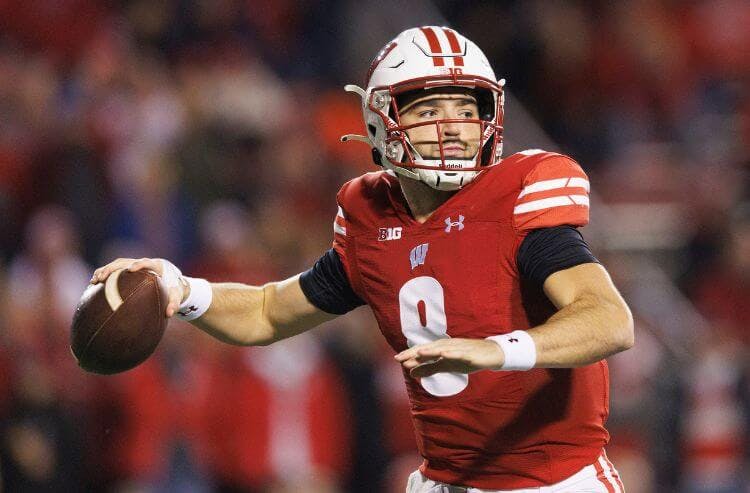 Tanner Mordecai Wisconsin Badgers NCAAF