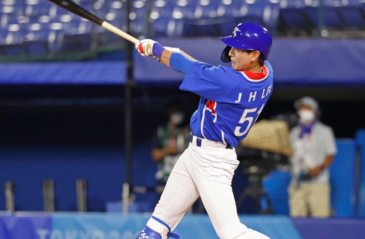 Jung Hoo Lee South Korea Olympics baseball team