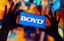 Boyd Gaming logo displayed on a phone