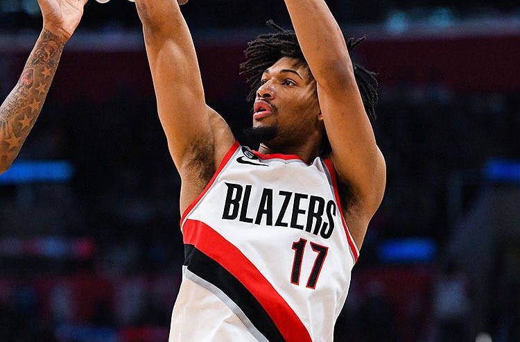 Shaedon Sharpe Portland Trail Blazers NBA