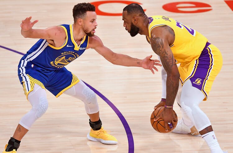 Stephen Curry LeBron James NBA California sports betting