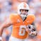 Tennessee Volunteers quarterback Joey Aguilar (6) runs the ball