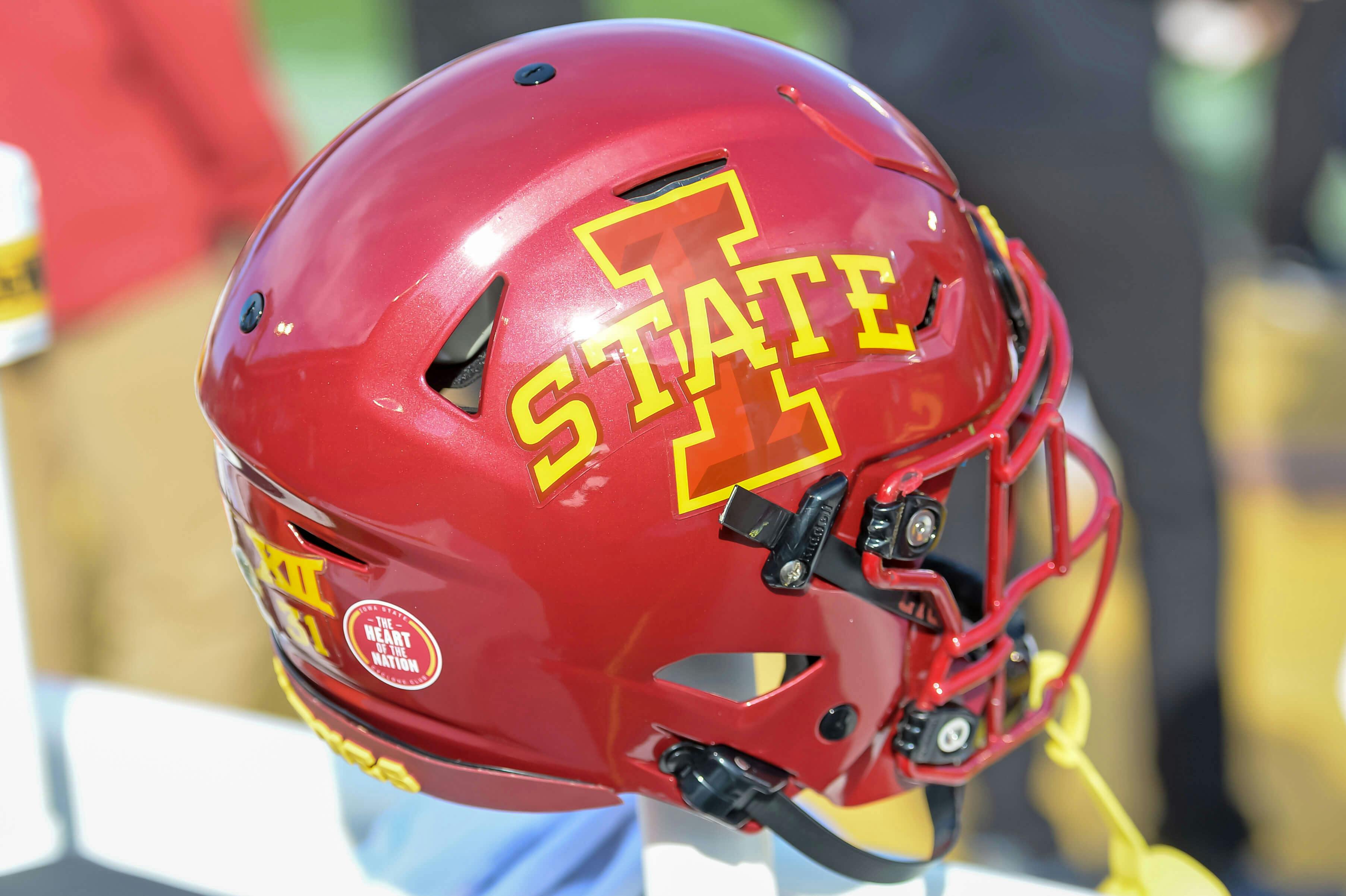 Iowa State helmet NCAAF 