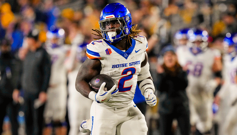 2025 College Football Playoff Bracket Odds: Boise State Holding Down No. 4 Spot