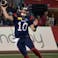 Montreal Alouettes quarterback Davis Alexander (10) passes the ball.
