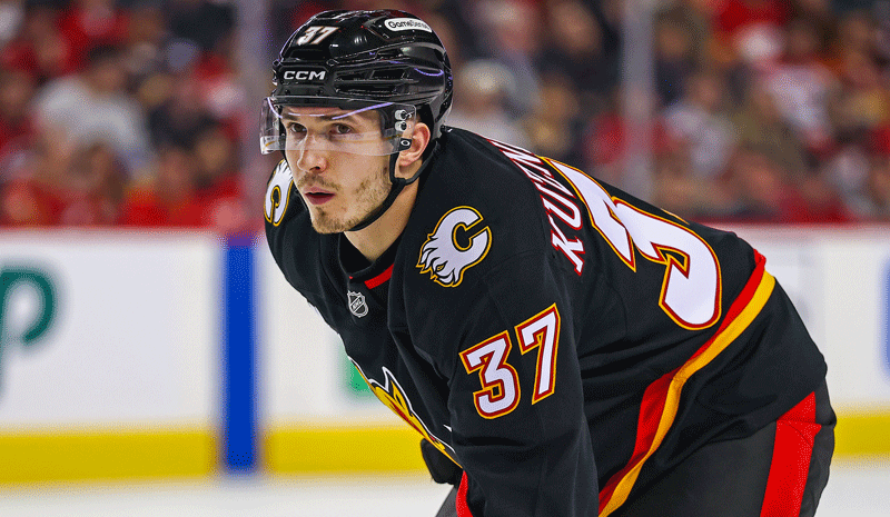 Yan Kuznetsov Calgary Flames NHL