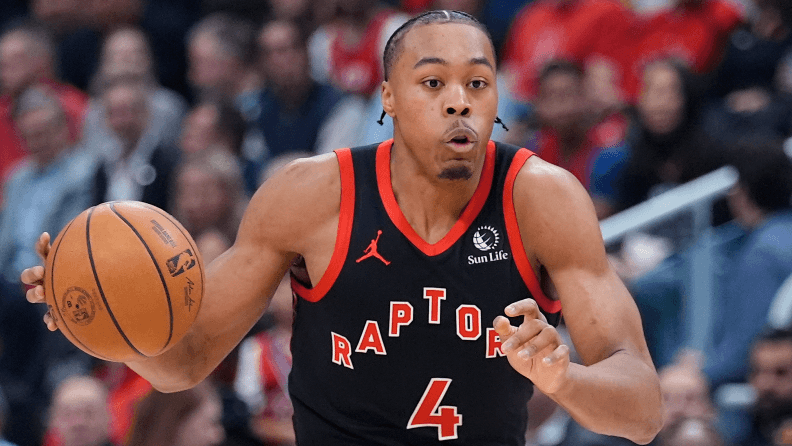 Toronto Raptors guard Scottie Barnes NBA