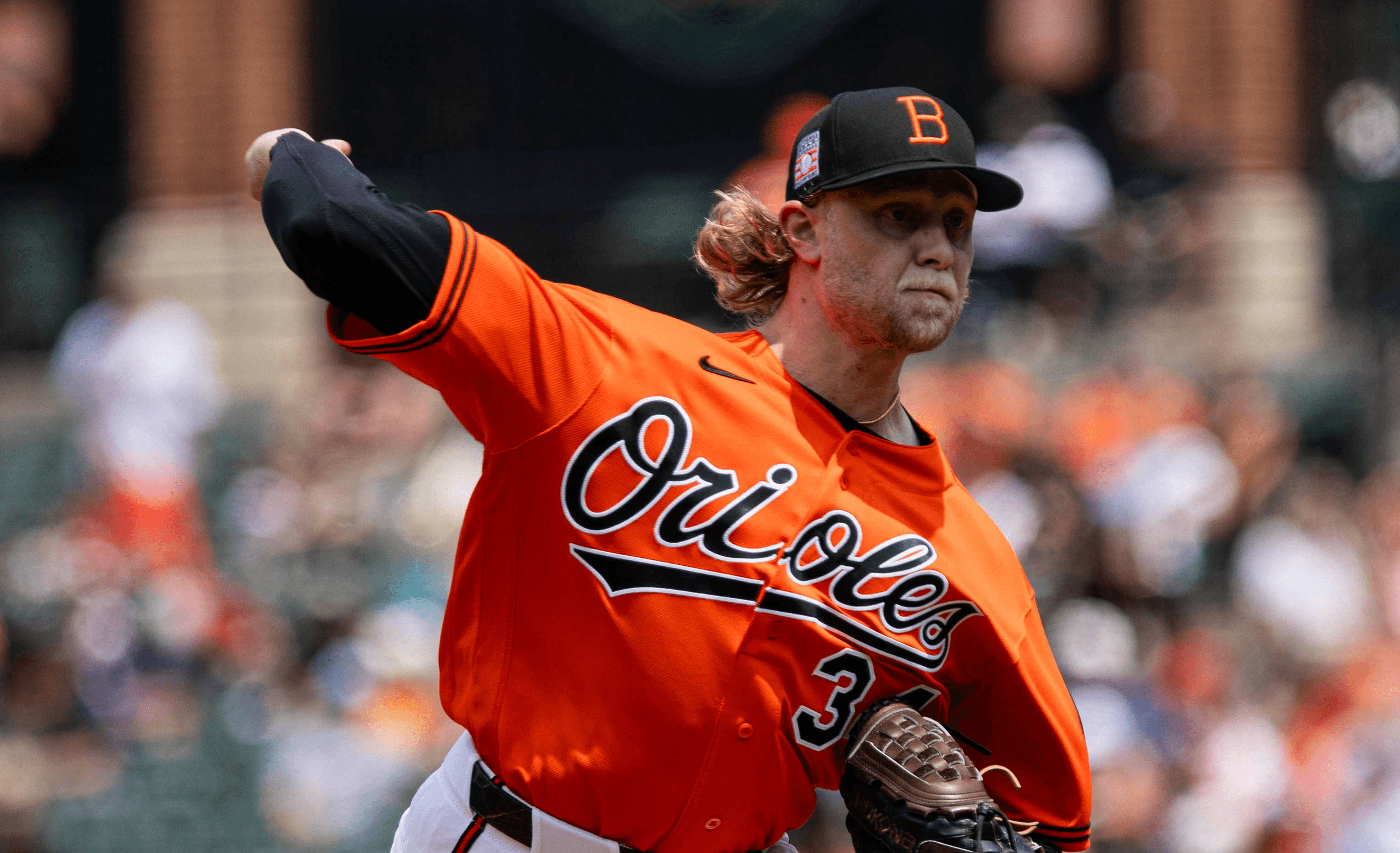 Shane Baz of the Baltimore Orioles MLB