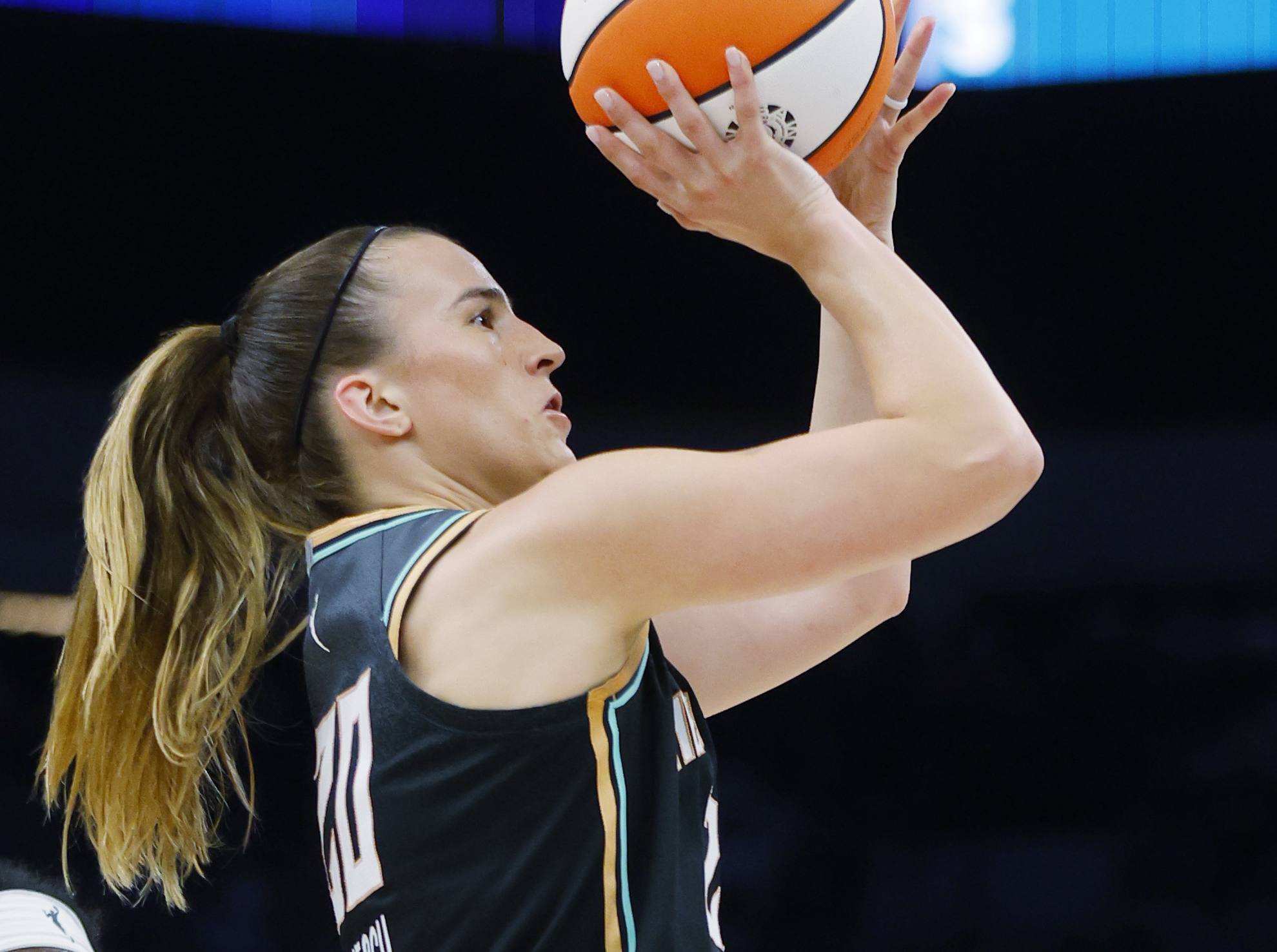 Sabrina Ionescu of the New York Liberty WNBA