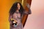 SZA accepts the award for best R&B Song during the 66th Annual Grammy Awards at Crypto.com Arena in Los Angeles on Sunday, Feb. 4, 2024.