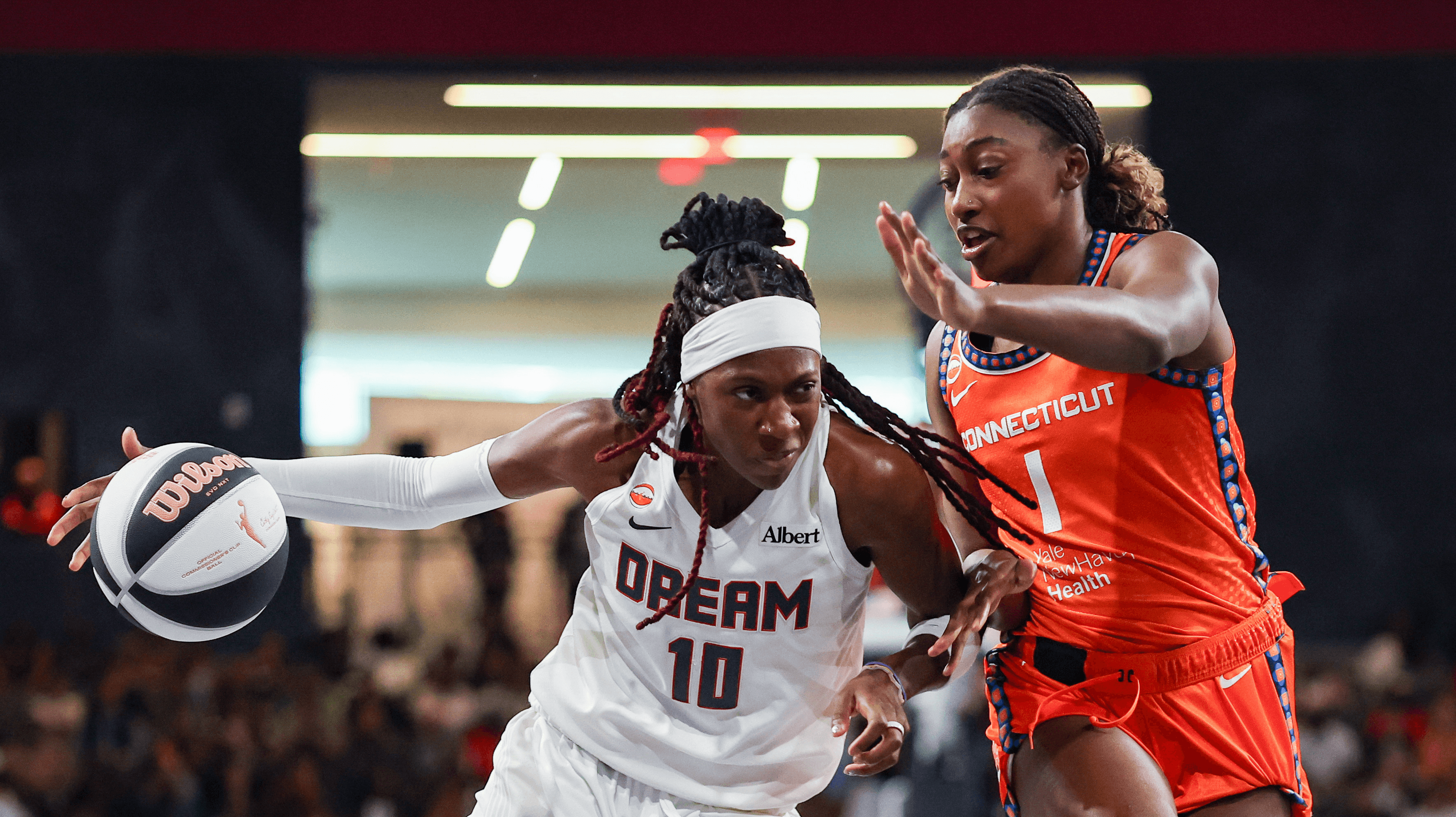 Rhyne Howard of the Atlanta Dream WNBA