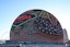 A Las Vegas themed artwork is displayed on Exosphere at Sphere in Las Vegas. (Photo by Gabe Ginsberg / SOPA Images/Sipa USA)