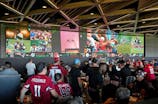 The BetMGM Sportsbook opened for business during the preseason opener between the Kansas City Chiefs and the Arizona Cardinals on the Great Lawn outside of State Farm Stadium. Rob Schumacher/The Republic / USA TODAY NETWORK via Imagn Images