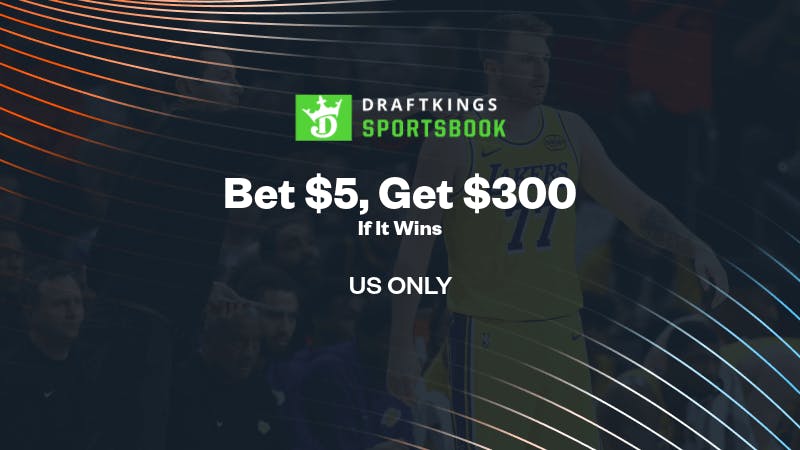 No DraftKings promo code needed for NBA Season Opener! Bet $5, get $300 bonus bets if it wins plus 3 months NBA League Pass on Tuesday.