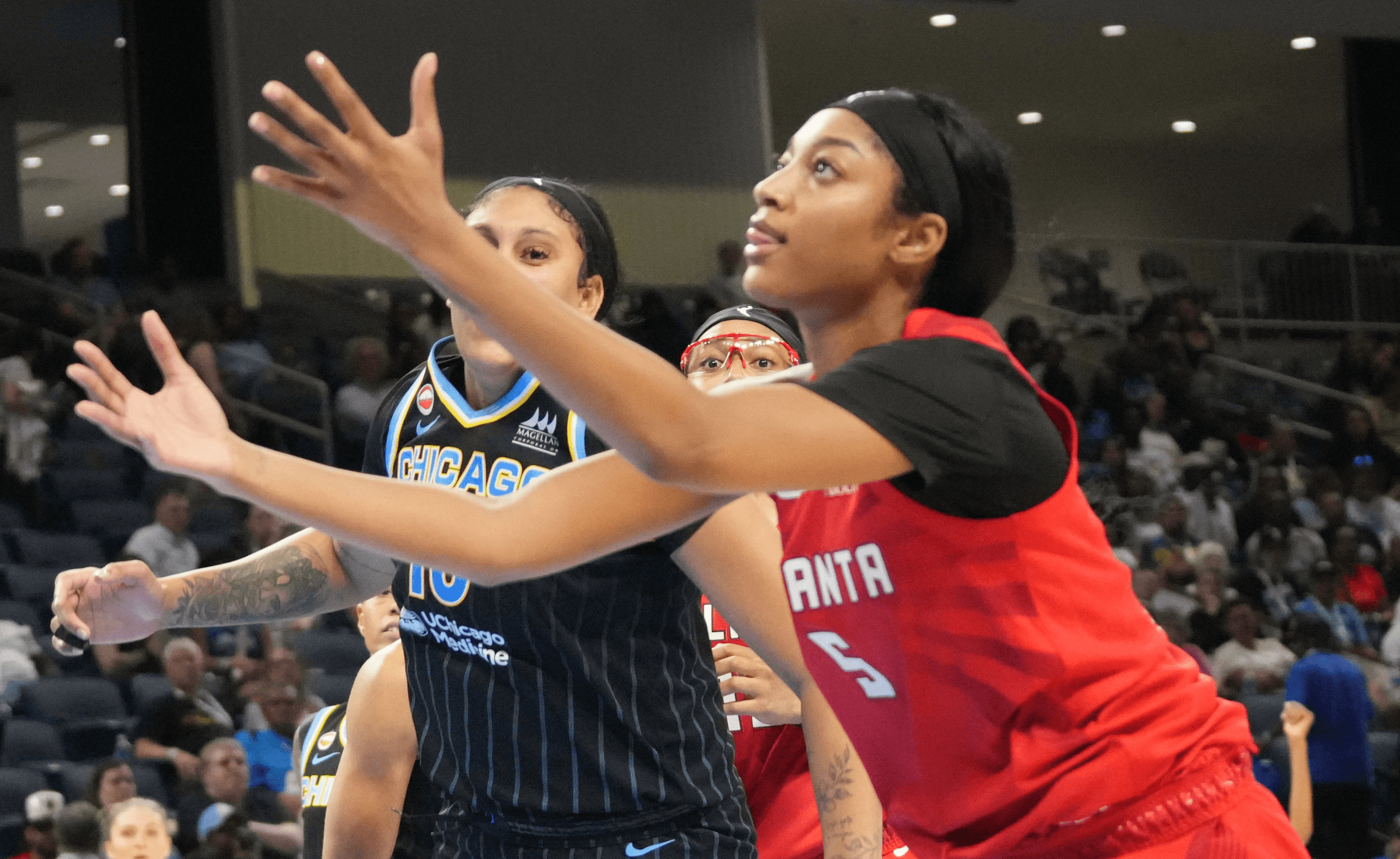 Angel Reese of the Atlanta Dream WNBA
