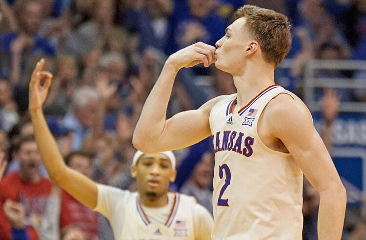 Christian Braun Kansas Jayhawks Big 12 tournament