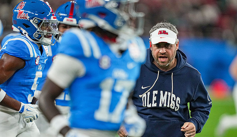 Pete Golding Mississippi Rebels NCAAF