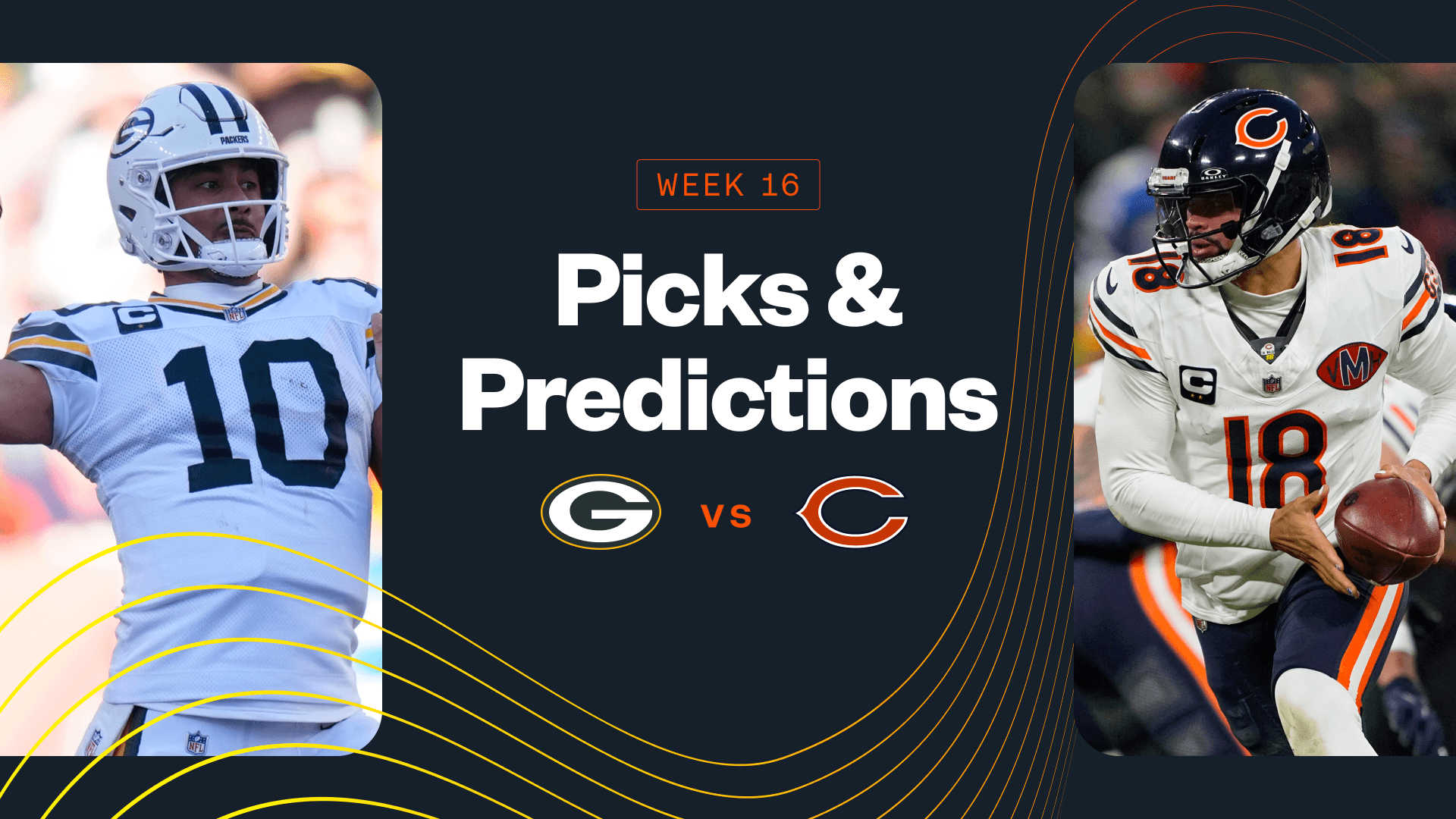 Jordan Love and Caleb Williams headline tonight's action in Chicago. 