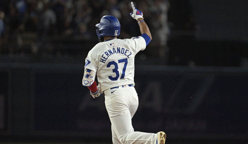 Teoscar Hernandez Los Angeles Dodgers MLB