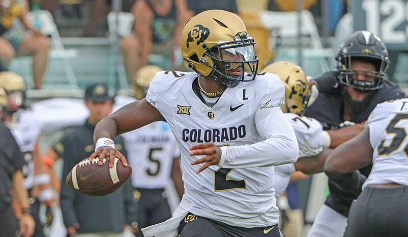 Shedeur Sanders Colorado Buffaloes NCAAF