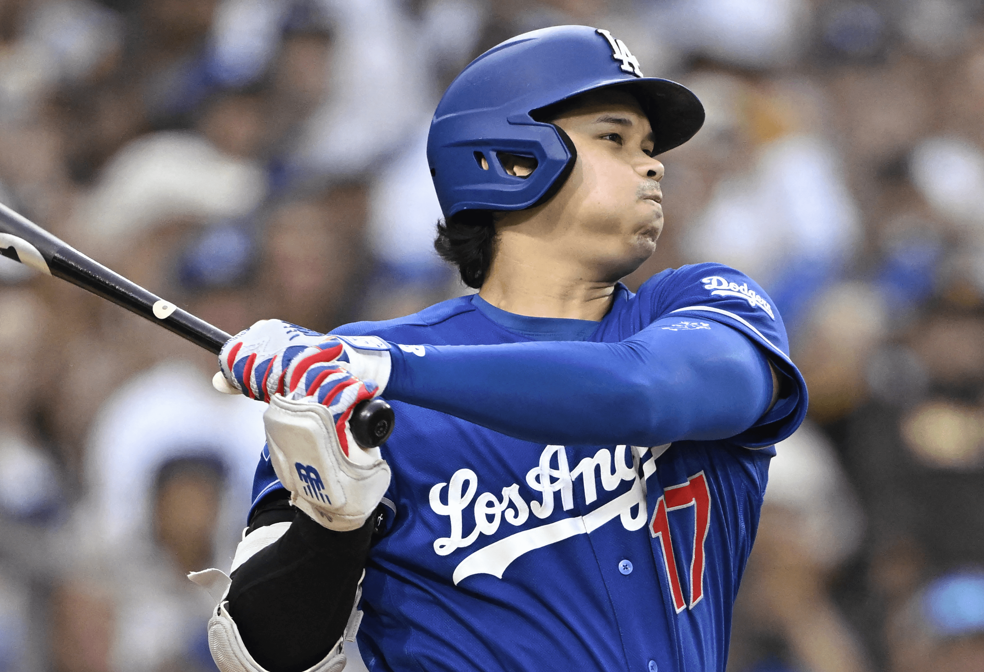 Shohei Ohtani of the Los Angeles Dodgers MLB