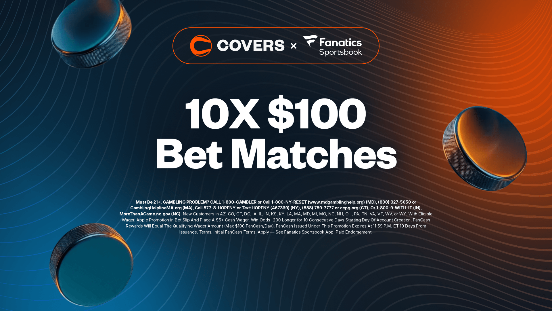 Start claiming FanCash with the Fanatics Sportsbook promo.