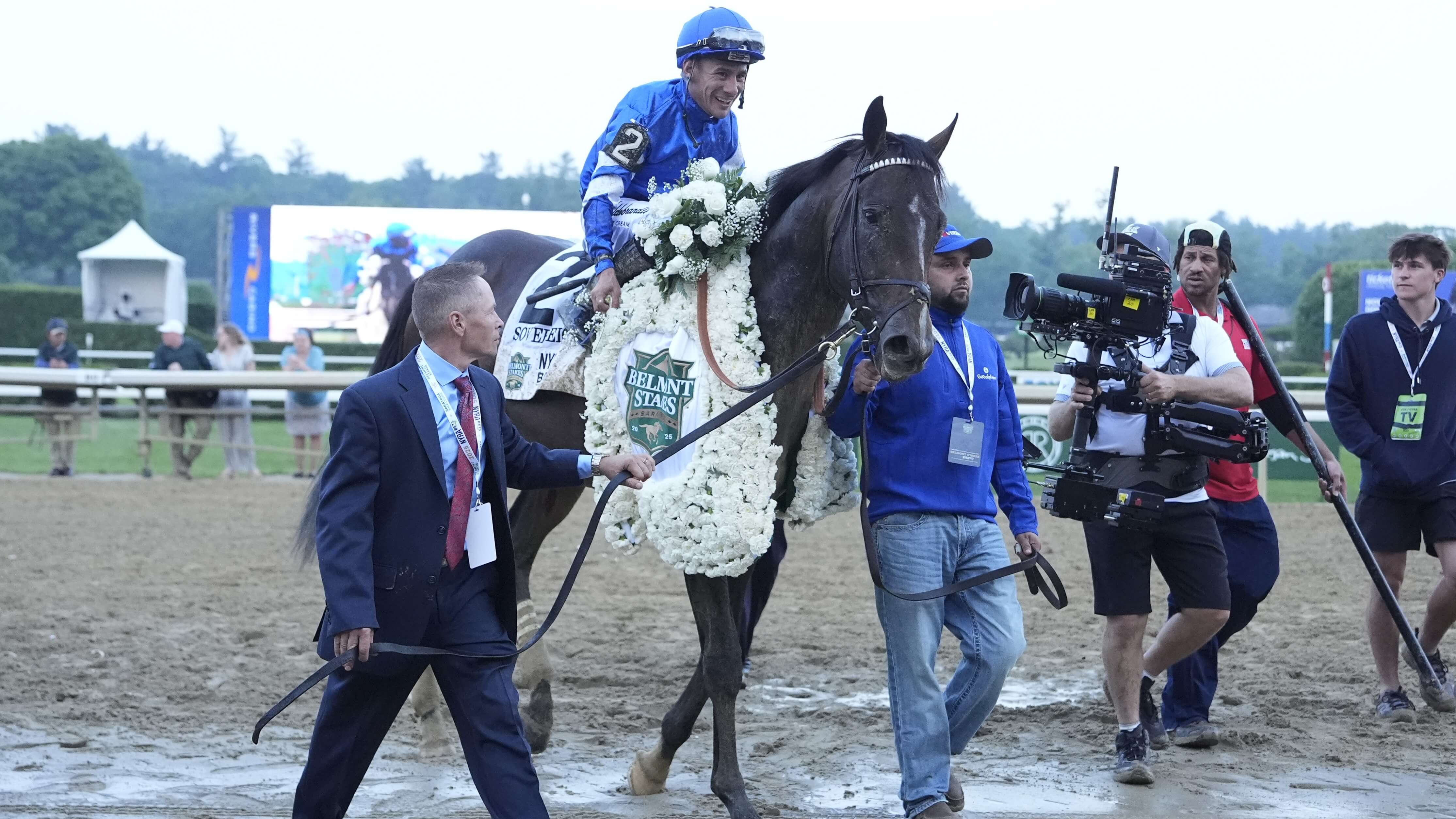 How To Bet - 2025 Belmont Stakes Odds: Sovereignty Wins Rematch With Journalism