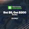 No DraftKings promo code needed for Monday Night Football Texans vs Seahawks. Bet $5, get $300 bonus bets if it wins plus 3 months NBA League Pass.